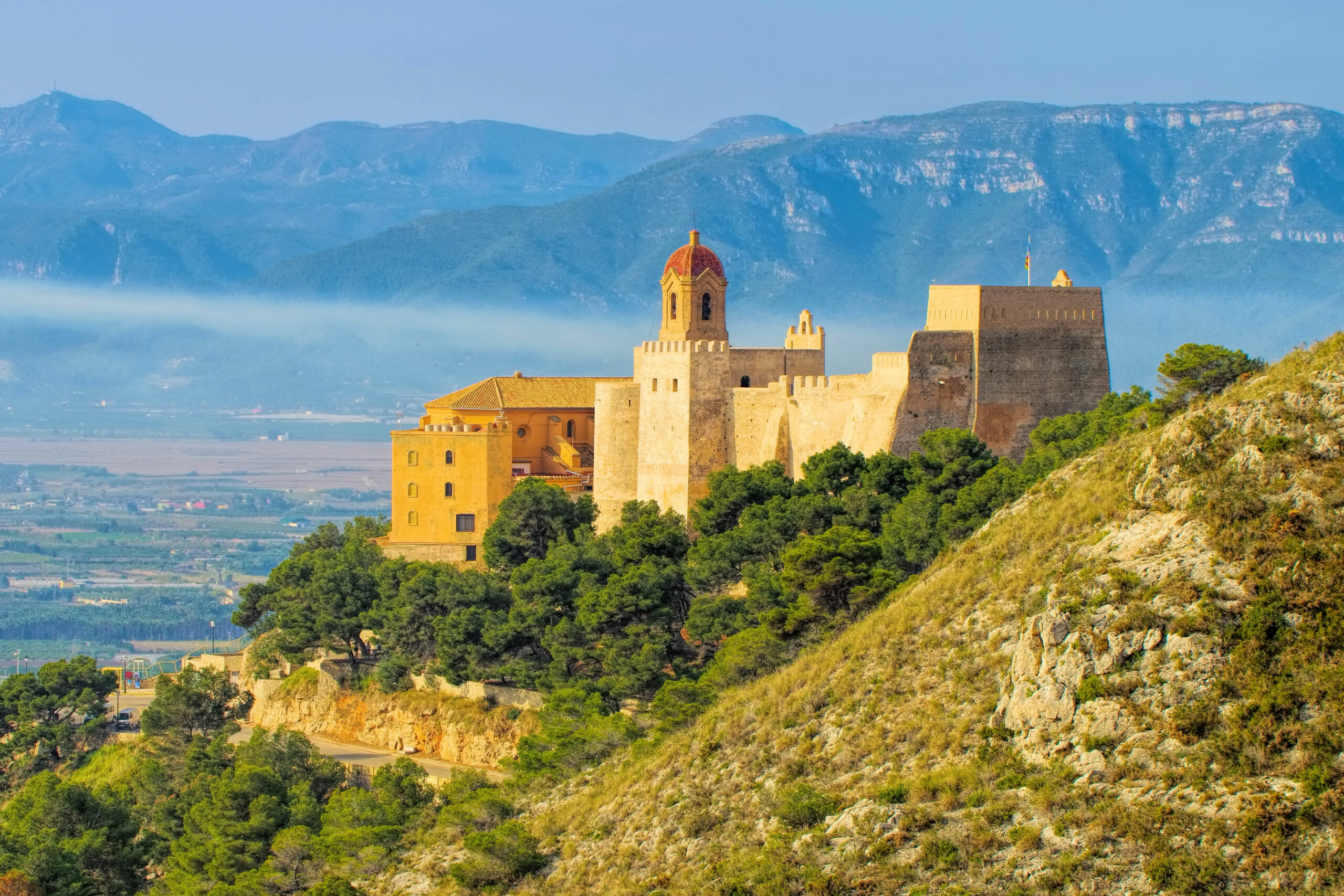Castle of Cullera, Province Valencia in Spain - Welcome tax reforms for the Valencian Community