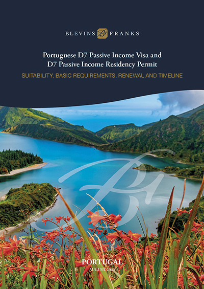 Portugal Passive Income Visa Guide